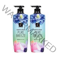엘라스틴 퍼퓸 퓨어브리즈 샴푸, 600ml, 2개