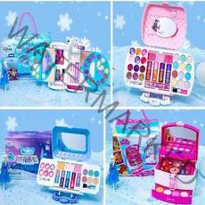 디즈니 겨울왕국화장품 정품 엘사화장품 공주메이크업 팔레트 메이크업 박스 어린이화장품, 공주 핑크, 1개