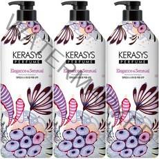 케라시스 엘레강스 앤 센슈얼 퍼퓸 샴푸, 980ml, 3개