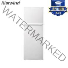 캐리어 클라윈드 2도어 슬림형 냉장고 방문설치, 화이트, CRF-TD182WDE