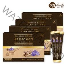 [올즙] 올바른 흑도라지청 30포 x 4박스 / 쇼핑백 증정, 4개, 단품