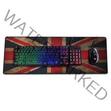 지클릭커 키보드 + 마우스 + UK패드 세트, GMK-230, 혼합색상, 일반형