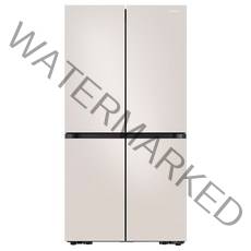 삼성전자 비스포크 4도어 냉장고 메탈 870L 방문설치, 매트 크리미 베이지, RF84C926A4E