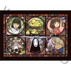 지브리 크리스탈 아트 직소퍼즐 22종 마녀 배달부 키키 포뇨 하울 토토로 Ensky, 상세이미지 참고, 06.센과 치히로 208피스 208-AC15