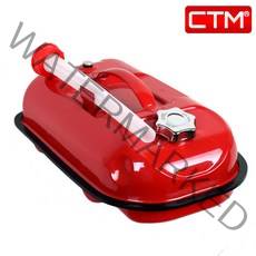 CTM 기름통 제리캔 연료 휘발유 등유 석유 통 캠핑 휴대용 강철 5L 10L 20L, 01_휴대용기름통 오리지널-5L