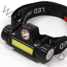 다파러 USB 충전식 헤드랜턴 캠핑랜턴 낚시랜턴 각도조절