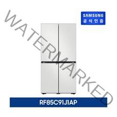 [삼성전자 가전] ○[869L] 삼성 비스포크 5도어 냉장고 코타 [RF85C91J1AP], 색상:코타 모닝블루