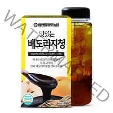 황토농원 맛있는 배도라지청 250g + 보틀, 1세트