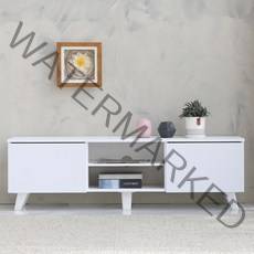 데코퍼니쳐 NEW 다비 거실장 1200 도어형, 화이트