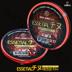아지카 에센셜 지누 크리스탈 카본 60m 감성돔목줄 벵에돔목줄 참돔목줄 바다찌낚시목줄 붕어원줄 목줄 초강력, 1.2호