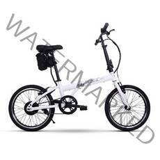 에이유테크 AU테크 스카닉 M20 미니벨로 접이식 전기자전거 24V 5Ah, 알파인 화이트, 스틸