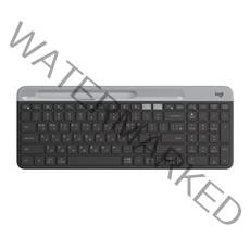 로지텍 Graphite 슬림 멀티 키보드, K580, 시크 블랙, 일반형