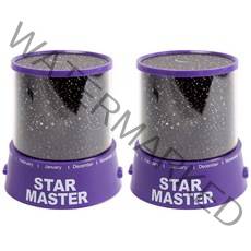 디자인에버 밀키웨이 무드램프 2개, 퍼플