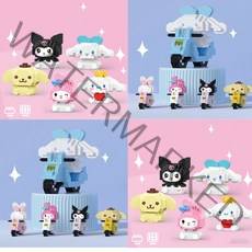 [신상이네]산리오 미니어처 미니 마이크로 레고 블럭 시나모롤 폼폼푸린 쿠로미 마이멜로디, no.1