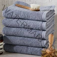 소프트터치 피크닉 수건 120g 30수 면사, 그레이, 5개