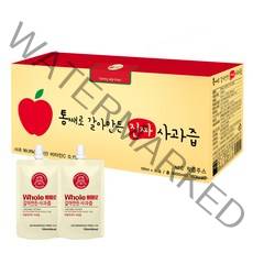 통째로 갈아만든 사과즙 스파우트, 100ml, 30개