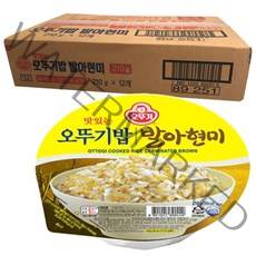 맛있는 오뚜기밥 발아현미, 210g, 12개