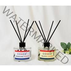 [CONCO] 에이프럴 프레쉬 베이비 파우더 디퓨져[향수에 사용하는 고급 향료 사용], 클린코튼(200ml)*4개, 1