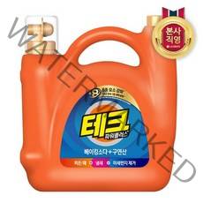 [KT알파쇼핑]테크 파워플러스 베이킹+구연산 대용량 5.5L (일반/드럼 겸용) x 1개