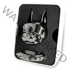 에어디 도베르만 차량용 방향제 크롬블랙 블랙체리향 본체 + 리필 2p, 1개, 1세트