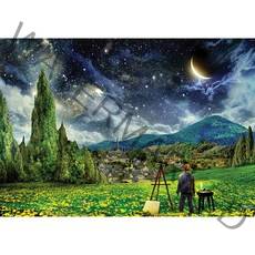 퍼즐라이프 별이 빛나는 밤2 직소퍼즐 PL1347, 1000피스, 혼합색상