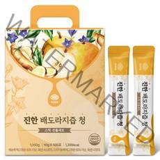 정성한줌 진한 배도라지즙 청 스틱 선물세트, 1개, 1050g