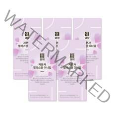 더작 WCS 저분자 엘라스틴 이너업 (엘라스틴가수분해물 200mg 함유) (저분자피쉬콜라겐펩타이드 1000mg 함유) (비오틴 30ug 함유), 5개, 5개