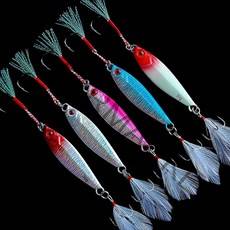 켄조 메탈지그 (5개들이 세트 구매시 케이스 포함) 야광 14g 21g 25g 30g 40g 농어 갈치 삼치 광어 우럭 배스 쏘가리 산천어, 혼합