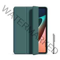뉴이지 레노버탭 2020 P11 / 2021 P11플러스 샤오신패드 플립 스마트커버 +터치펜, 딥그린
