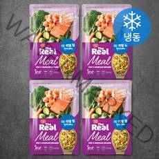 하림더리얼 전연령용 고양이 밀 습식사료 연어 4개 (냉동), 생선, 60g