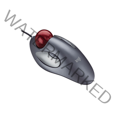 로지텍 TRACKMAN Marble 트랙맨 마블마우스 트랙볼 마우스 정품, 다크 실버, BHC010