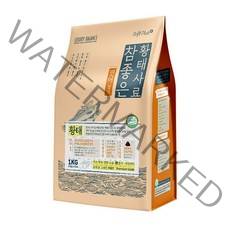 소프트플러스 전연령 참좋은 황태 강아지 소프트사료, 연어, 1kg, 1개