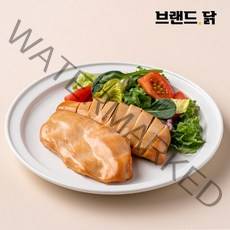 브랜드닭 훈제 닭가슴살 오리지널, 100g, 50개