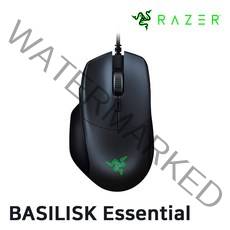 레이저 BASILISK Essential 유선마우스 게이밍마우스 레이저마우스 [병행수입/평일 3시이전주문건 당일출고/데러주식회사선택], BASILISK Essential black (유선)