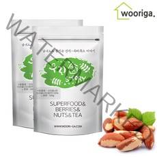 우리가스토리 브라질너트 500gx2봉 견과류, 2개