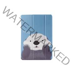 인스타 애니멀 슬림 아이패드 케이스, 푸른두더지