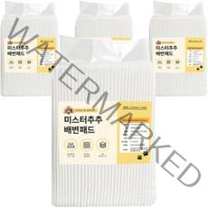 미스터추추 강아지 배변패드, 100개입, 4개