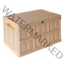 아웃도어포레스트 다용도 폴딩 박스 57L, 아이보리, 1개