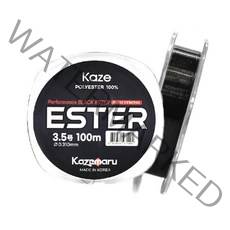 카제마루 블랙 에스테르 100m 3.0호-4호 한치채비 한치 낚시줄, 4호