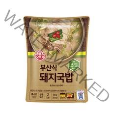 오뚜기 부산식 돼지국밥 곰탕 500g, 1개