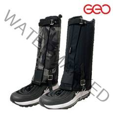 스패츠 등산 심마니 각반 작업 예초 벌초 뱀각반 약초 산행 안전용품, 블랙