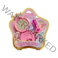 시크릿쥬쥬 별의여신 시크릿 립스틱 + 컴팩트 세트, 혼합색상