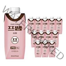 파워풀엑스 프쌤 단백질음료 초코맛 250ml x 12개