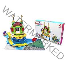 스모네오 블록놀이 99001 바다리조트 140p, 혼합 색상