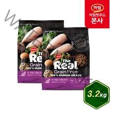 더리얼 캣 그레인프리 크런치 닭고기 시니어 3.2kg, 없음
