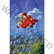 목재 직소퍼즐 미야자키 하야오 지브리 애니메이션 영화 일러스트 집들이 취미생활 스트레스 해소 감압 장난감 300 500 1000피스, 이미지09, 1000PCS