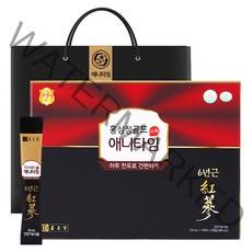 종근당 홍삼정 애니타임 골드 + 쇼핑백, 10ml, 30개입