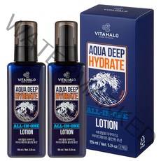 비타할로 아쿠아 딥 하이드레이트 올인원 로션, 155ml, 2개