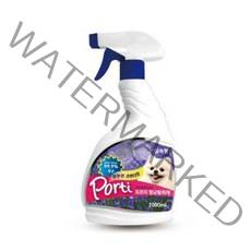 포르티 은나노 실속형 향균 애견 탈취제 라벤더향, 1000ml, 2개