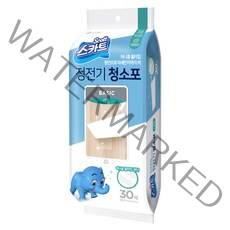 스카트 정전기청소포 베이직 대형 30매, 1개